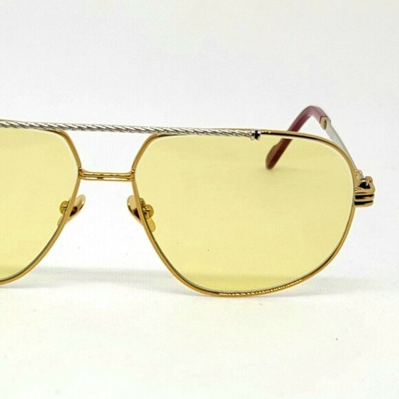 COPY - NEW PORTA ROMANA SUNGLASSES  model 1233 GOLD PLATED main image 5